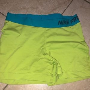 Nike pro 3” spandex